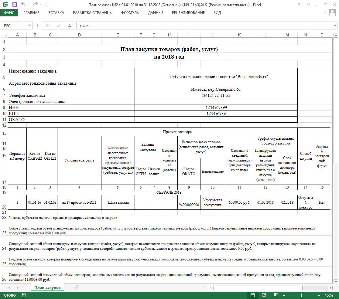 Как изменить план закупок и план график и потратить экономию